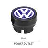 Car Cigarette Lighter Dust Cover Dustproof Decoration Cap For Volkswagen VW Golf R Polo Tiguan Passat B6 Rline Touran CADDY GTI
