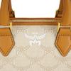 MCM Lauretos Pattern Letter Print Canvas Handbag Tote MWBESEA09I9001