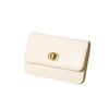 New Solid Color Women Wallet Multi Layer Card Slot Purse Card Holder Photo Coin Storage Organizer Fashion Leather Bag
