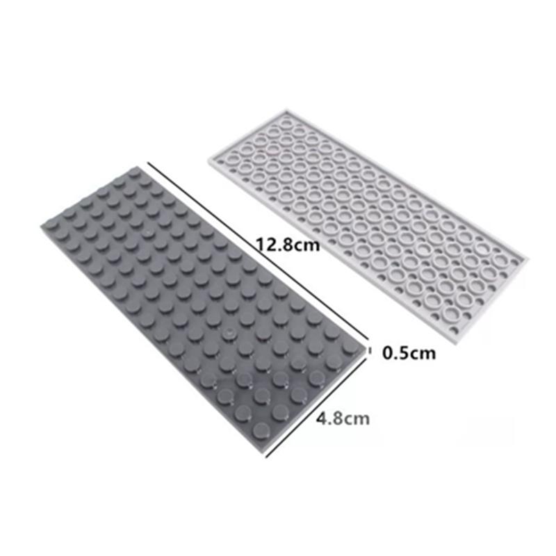 8PCS PLATE 6x16 Compatible with 3027 Plate Self-Locking Bricks Building Blocks Toys Accessories