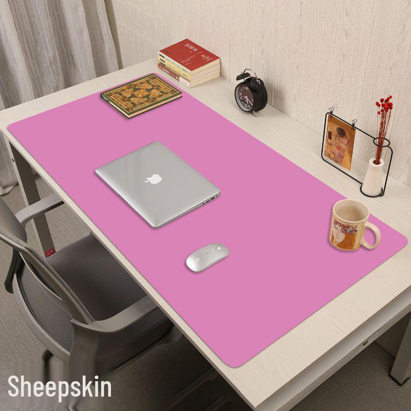 Large Non-slip Silicone Desk Mat: Custom Keyboard and Mouse Pad for Office