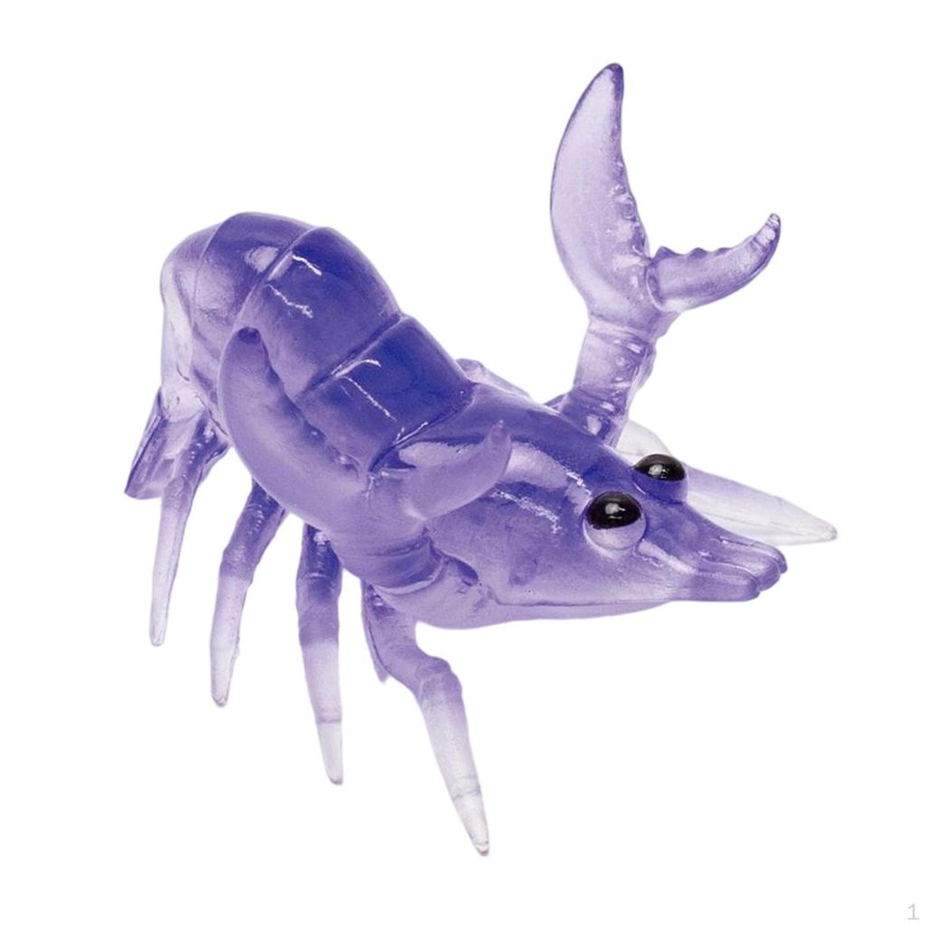 Crayfish Shaped Pen Holder Bracket Japanese Design Cute Novelty Decoration Storage Rack Makeup Brush