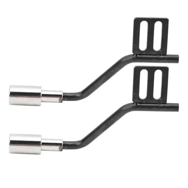 1 Pair Exhaust Pipe Accessories Metal Rc Car Simulation Decoration For Scx10 For  Trx4 1/10 Rc Car