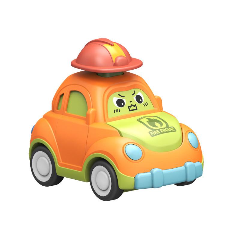 Kids Press And Release Toy Car With Plastic Material For Educational Play And Gift For Toddlers