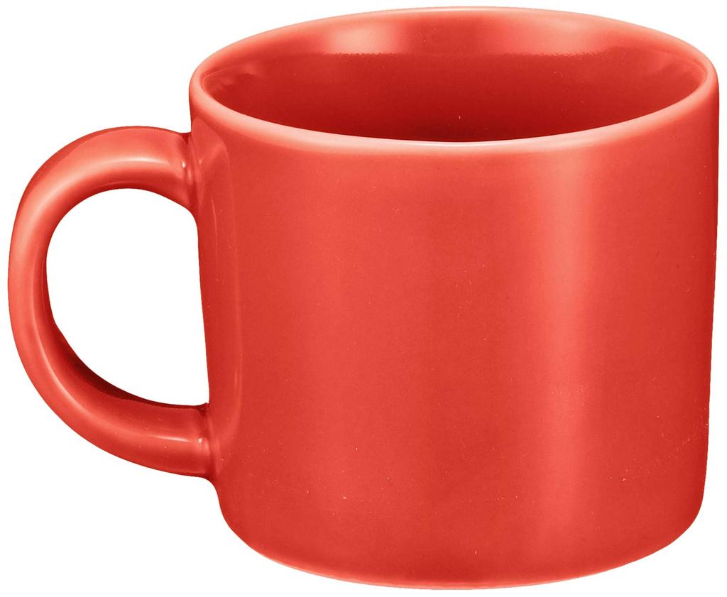 Hasami Ware Demitasse Cup 18291 "Common" & Saucer, Red,