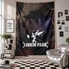 Linkin Park Wall Tapestry Home Decor Wall Hanging Cloth for Bedroom Living Room Background
