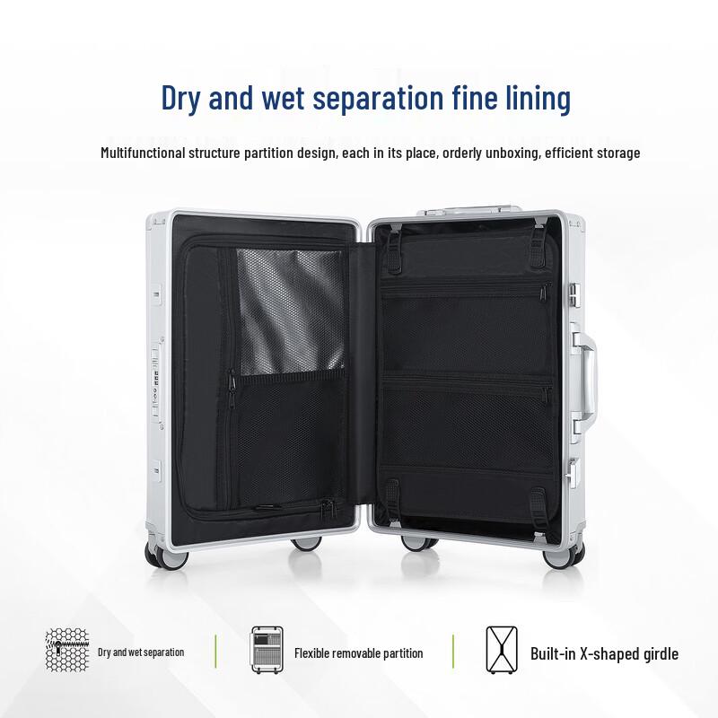 Diplomat TL-25053 Magnesium-Aluminum Alloy Frame Luggage