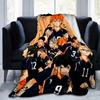 1pc Haikyu!! Character Blanket, Soft and Cozy Home Decor Gift for All Seasons, Perfect for Any Room Decoration, Ideal Present for Family and Friend.M0