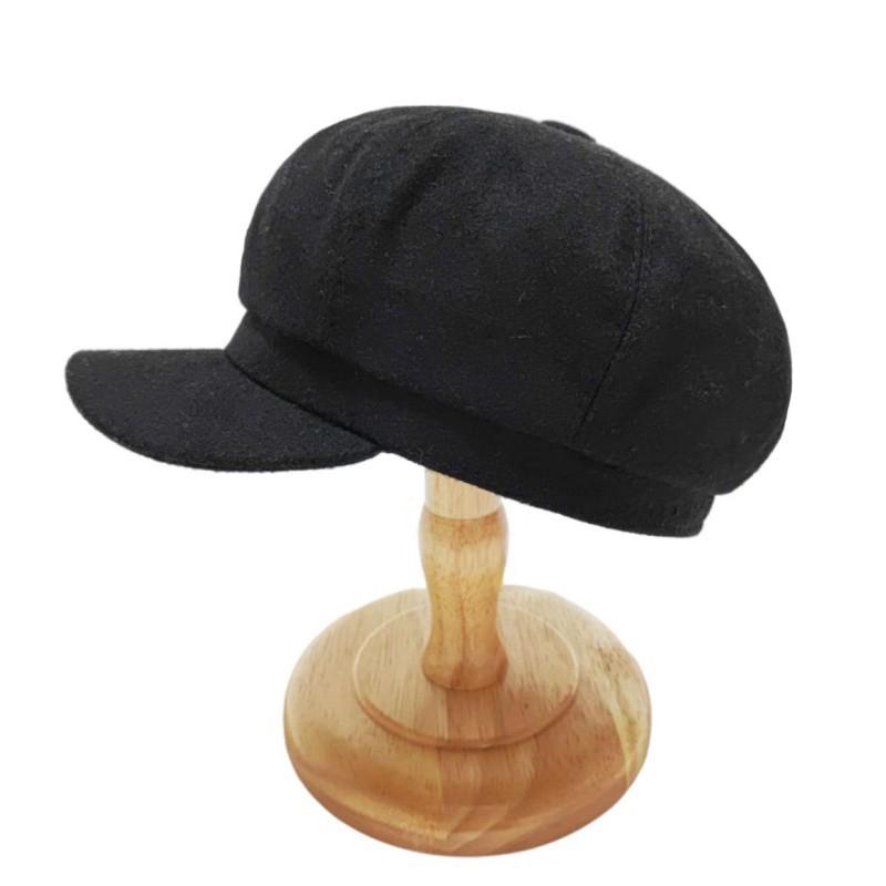 Women Beret Autumn Winter Octagonal Cap Hats Artist Painter Newsboy Hat Casual Beret Cap
