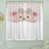 Set Of 2 Window Kitchen Curtains Living Room Door Curtain Shirley Mei Bedroom Decoration Partition Darkening For Area Made Polyester
