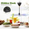 Outdoor Kitchen Fly Repellent Fan Fly Destroyer Food Protector Keep Flies Bugs Away From Food Household Pest Repellent Table Fan