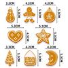 Christmas Man Gingerbread Party Confetti For Holiday Table Celebrations Decor