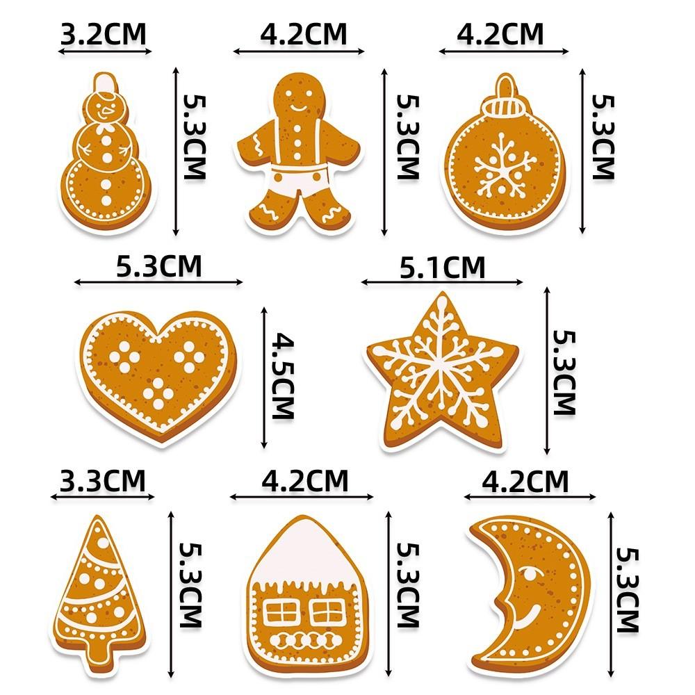Christmas Man Gingerbread Party Confetti For Holiday Table Celebrations Decor