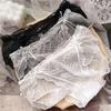 Sweet Ruffles Mesh Low-Rise Panties - Cute & Sexy with Curled Eyelash Design