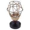 Black Metal Twine Cage Wall Light E27 E26 Lamp Holder Farmhouse Vintage Wall Light for Hallway