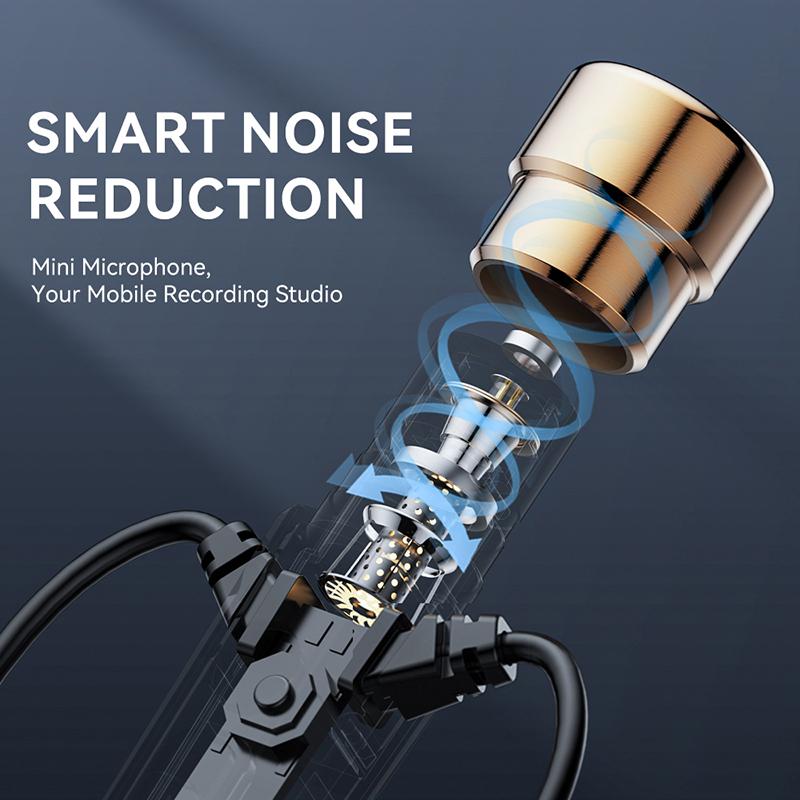 Fones de ouvido com fio HiFi para karaokê e microfone para canto e sala de estar, 3,5 mm AUX, graves pesados, cancelamento de ruído, 1,2 m, 3M, música KTV