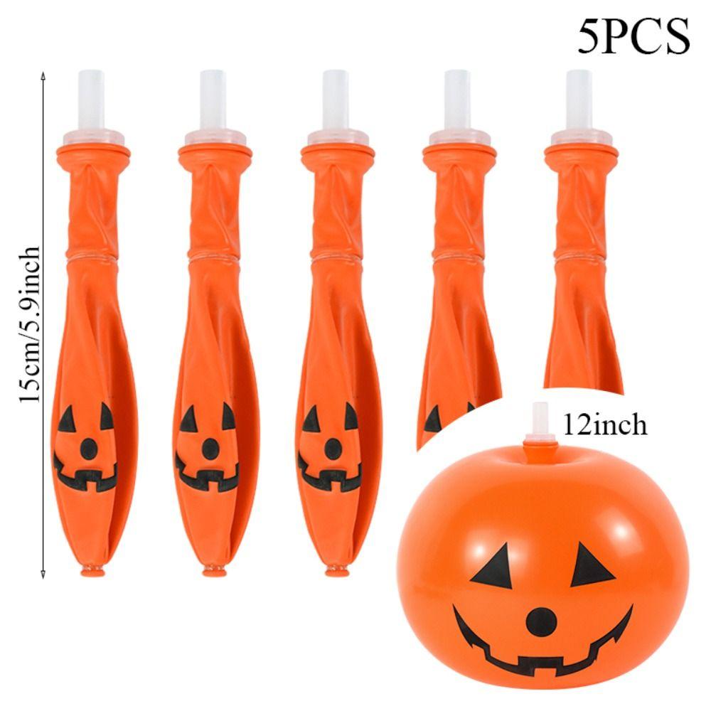 5 ks Pumpkin Ghost Balónky Pumpkin Ghost Festival Halloween Pumpkin Decor