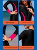 Costume da bagno da donna taglie forti a maniche lunghe 2024 - Comodo, ad asciugatura rapida, traspirante, snellente, ad alta elasticità con coppe al seno