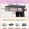 Modern Foldable Nonwoven Fabric Storage Bag For Bedroom Closet Organization