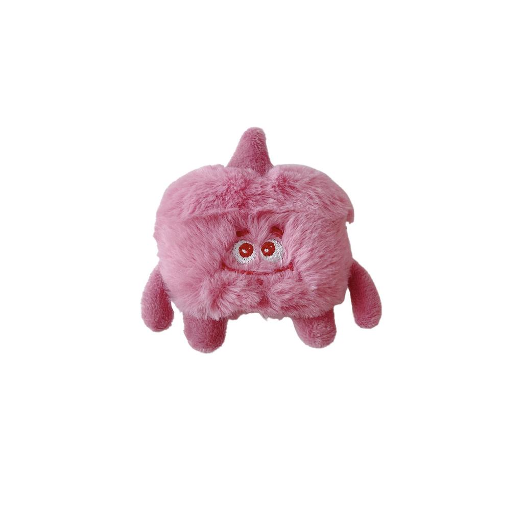 Plush cartoon big eye boy for Apple AirPods Pro1/1/1 generation earphone case protective soft case