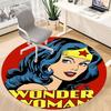 1pc Wonder Woman Office Round Area Rug, Under Office Chairs Bedroom Living Room Home Decor, Room Deco, Available in Various Sizes