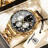POEDAGAR Sport Men Watch Waterproof Luminous Chronograph Date Quartz Military Man Wristwatch Stainless Steel Men's Watches Reloj