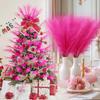 30PCS 55cm Pampas Grass Decor Artificial Flowers Fake Reed for Christmas Ornaments Halloween Fall Party Home Wedding Decoration