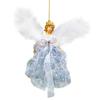 Plastic Wonderful Gifts Merry Christmas Attractive Christmas Ornament Feather Angel Home Decorations Xmas Tree Pendants