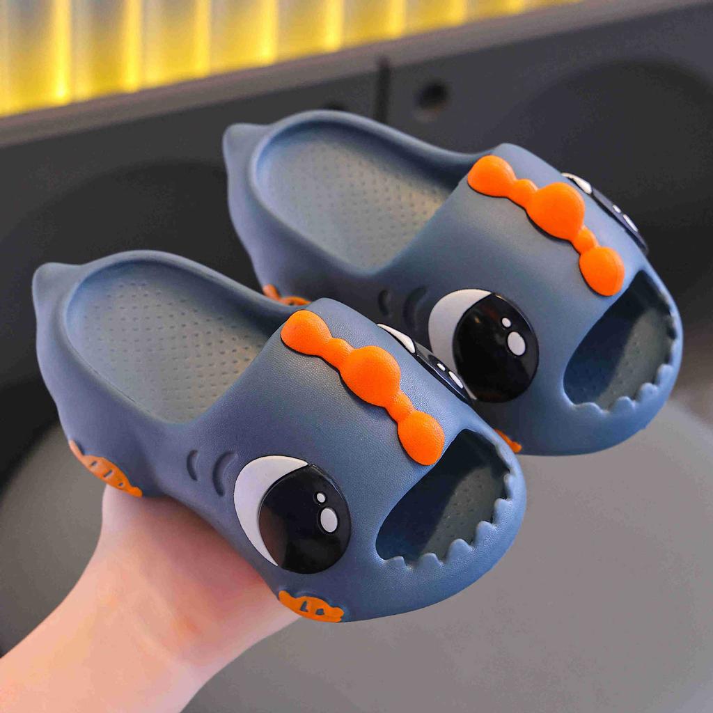 Summer Children's Sandals Boys Cute Non-Slip Soft Bathroom Shower Girls Baby Parent-Child Home Slippers
