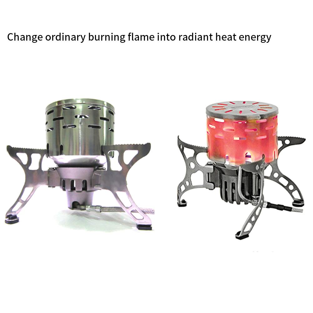 Portable Camping Picnic Gas Heater Infrared Heating Cover Warmer Stove Windproof Cover