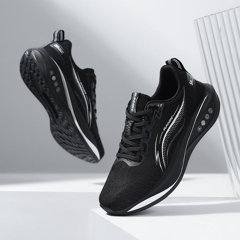 Youth style shoes Lightweight Breathable Running Shoes Boys Teens Low-Cut Athletic Sneakers Track Road Training Fall