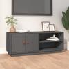 Day and Night - Day and Night Solid Gray Pine Wood TV Cabinet 105x34x40 Cm