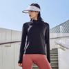 Pelliot Women's Half-Zip Stand-Up Collar Long Sleeve Athletic T-Shirt
