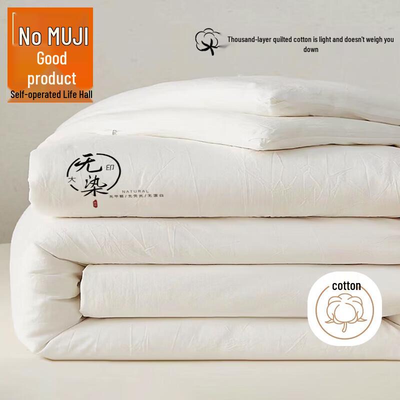Muji-style Class A 100% Cotton Autumn/Winter Duvet Insert 150x200cm 2.5kg