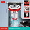 Floor Drain Deodorizer Bathroom Sewer Anti-Odor Device Inner Core Sealing Cover Anti-Hair Universal Non-Return Valve