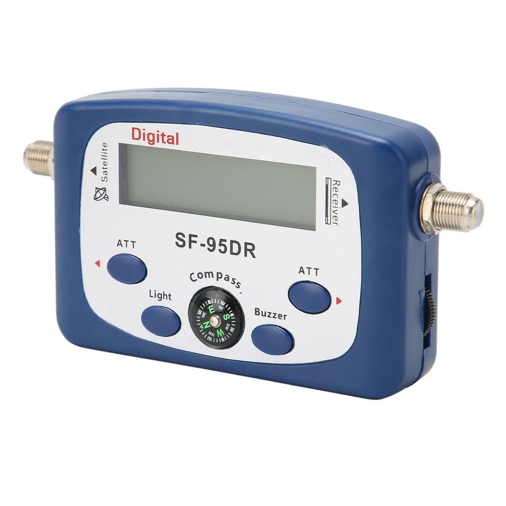 TV Signal Finder Professional High Sensitivity TV Antenna Signal Strength Meter with Compass and Sou