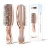 Hair Brush Cultivates Smooth Shiny Scalp Care Ladies Comb Wet Dual Use Dry Tangle-Free Anti-Static Massage Loss Prevention Compact Gift Valentines Day
