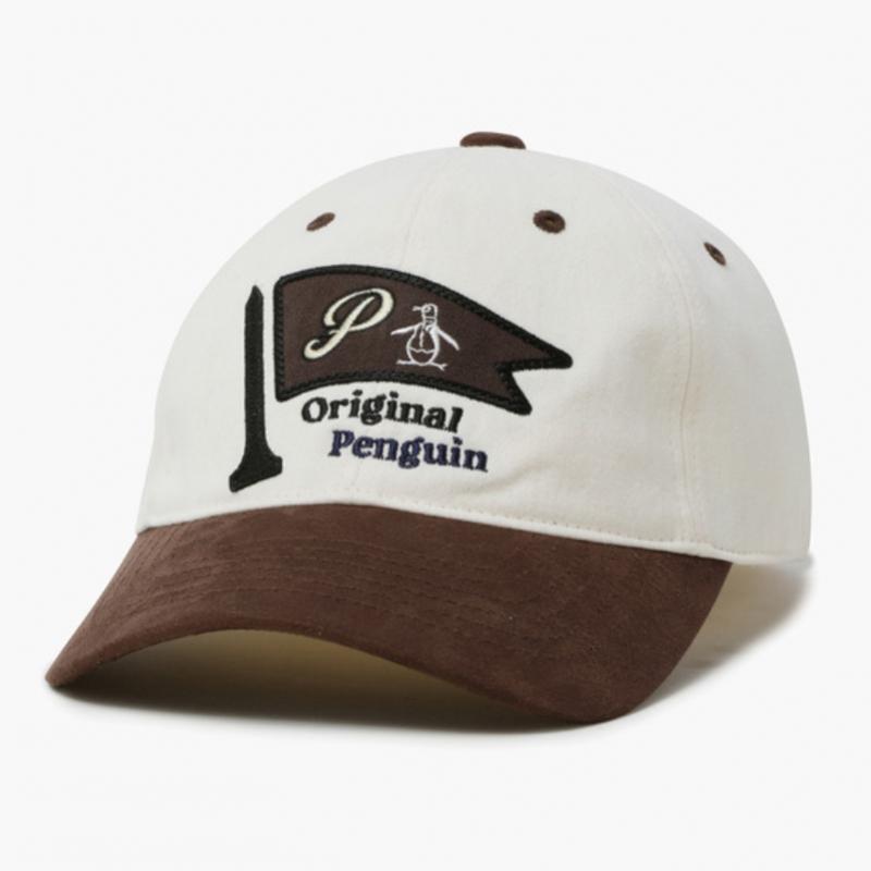 Munsingwear Men Colorblock Cotton Ballcap Ivory Mq321pcp81