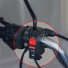 Universal Motorcycle Handlebar Start Flameout Switch On Off Button With Usb Charger Headlight