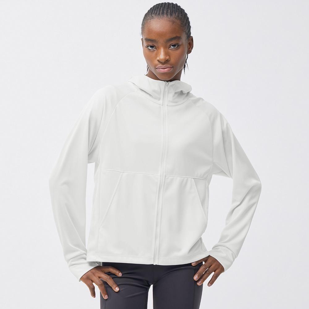 

GU by Uniqlo UV Cut Dry Толстовка на молнии с длинными рукавами GA