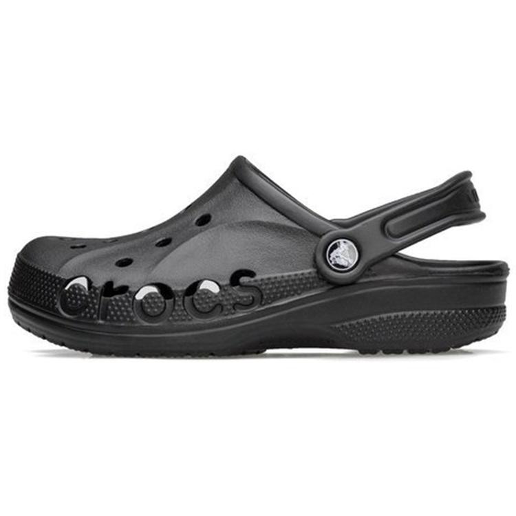 Crocs Beach Black Unisex Sandals Men s 10126-001 EU 36-37
