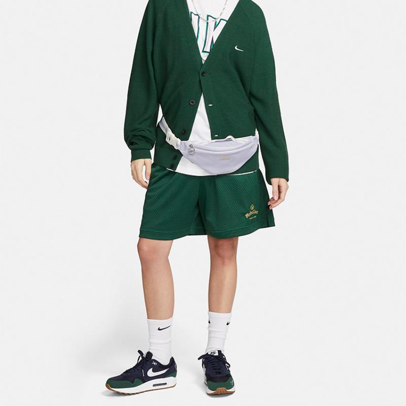 Nike Fabric Fanny Pack Regular Women's Oxygen Purple/White Casual DR6266-536