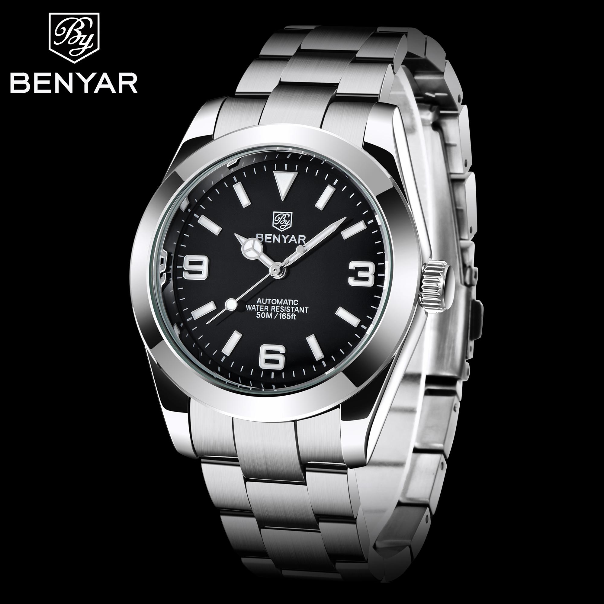 BENYAR 5177 Luxury Men Mechanical Wristwatches