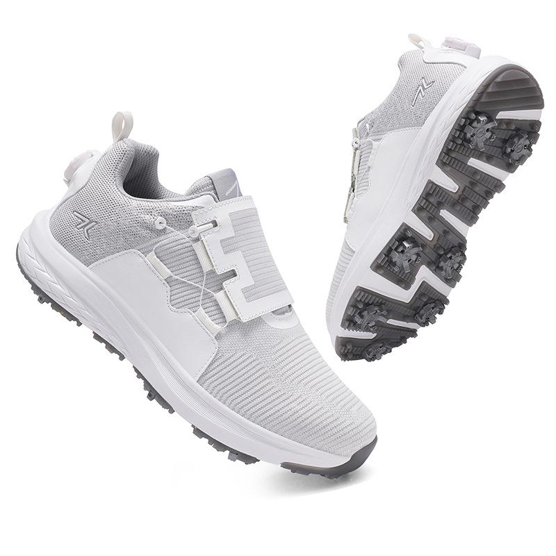 X69 Breathable Golf Shoes for Men & Women - Spiked, Non-Slip, Outdoor Casual Sports Footwear