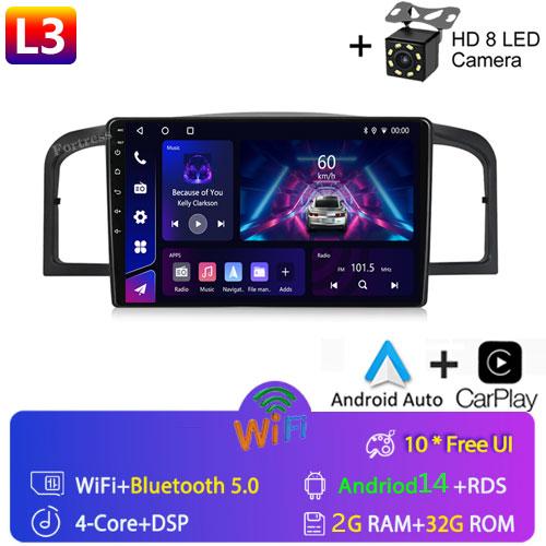 Android 13 For Lifan 620 / Solano Navigation GPS 4G WIFI Car Radio Multimedia Stereo Video Player Carplay Auto 360 Camera QLED