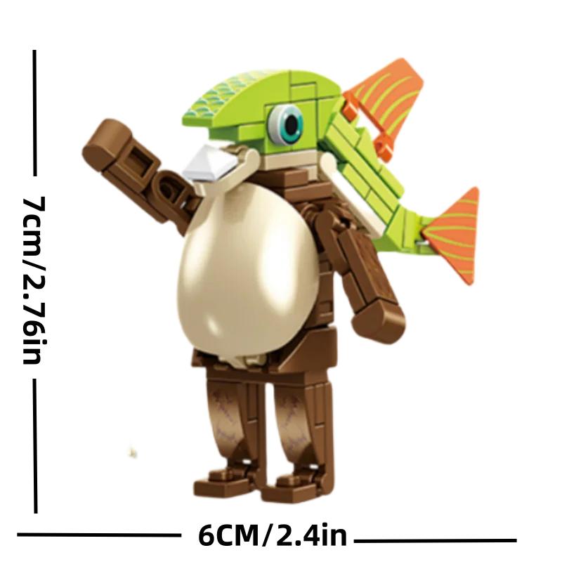 

Тунг Тунг Сахур Маразм Животные Конструктор Тралалело Тралала АкулаКирпичики Игрушка Подарок для Детей Малышей детские игрушки no original box