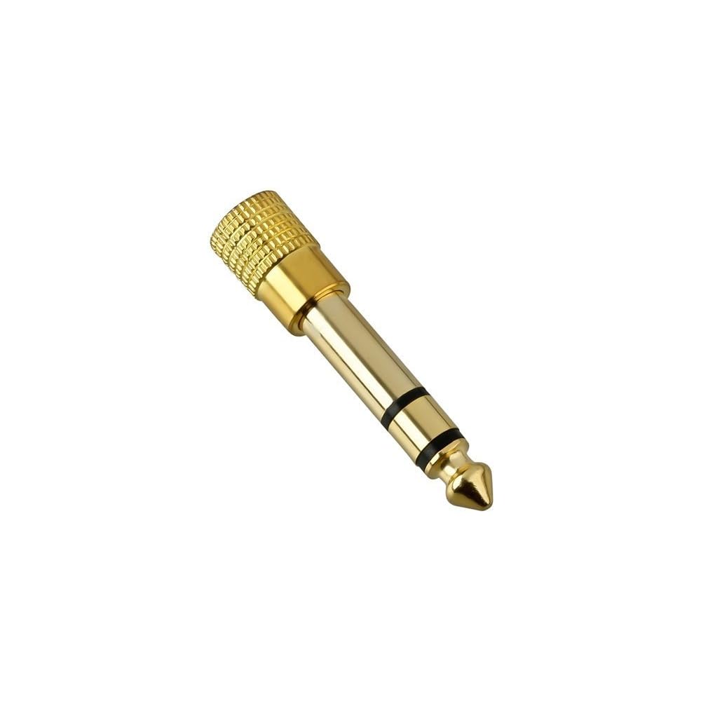 Sennheiser 1/4-inch Adapter - 549346 Genuine Universal 6.35mm Adapter Jack - 3.5mm (1/8-inch) - (1/4-inch)...