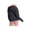 Adidas Logo Hooded Long Sleeve Jacket Women Jackets Black JP2654