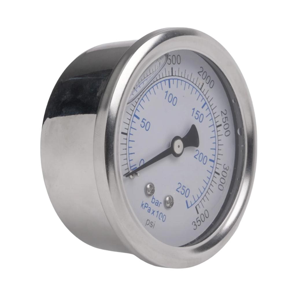 Axial Seismic Pressure Gauge Sophie Sff Back Connected Vacuum Gauge Seismic Water Pressure Hydraulic Oil Pressure Gauge