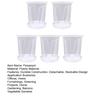 5Pcs Self Watering Flowerpot with Detachable Design Plastic Hydroponic Planter Home Garden Water Storage Pots